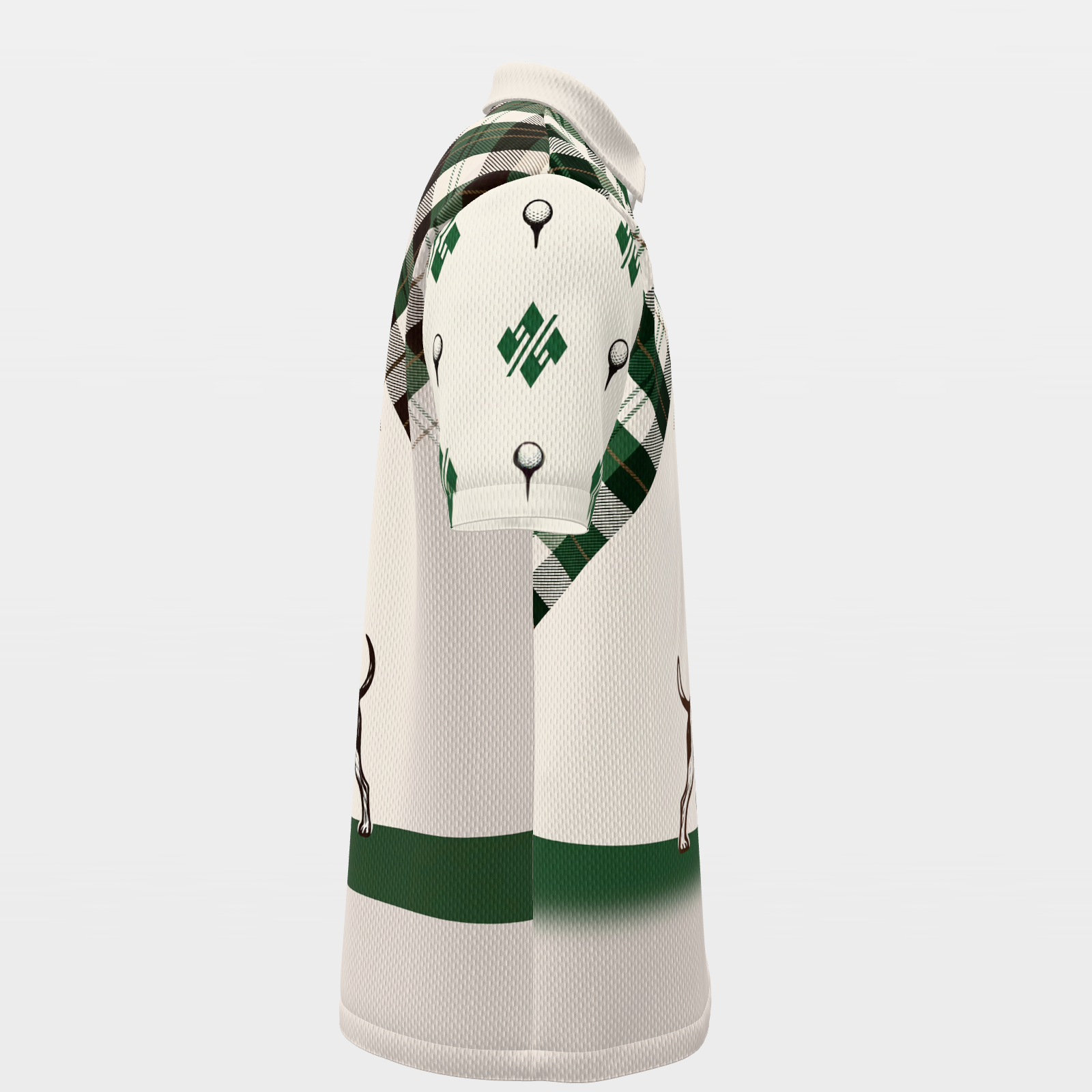 Ball Finder at the Turn Golf Polo Shirt – Right product view