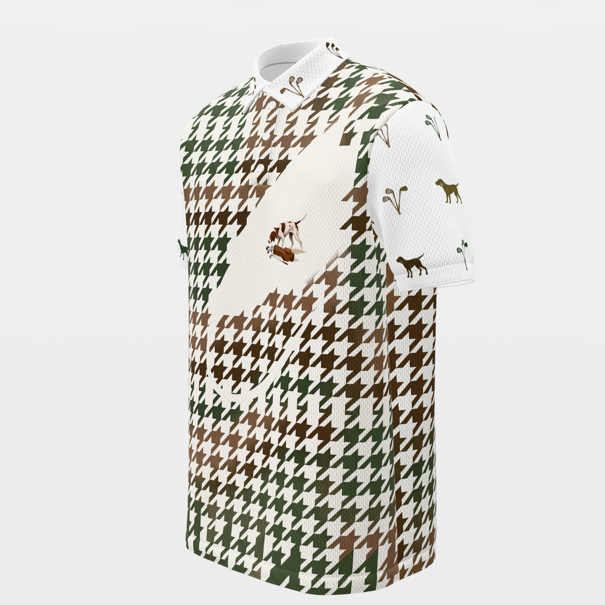 Clubhouse Companion Mark Golf Polo Shirt – Front Left product view