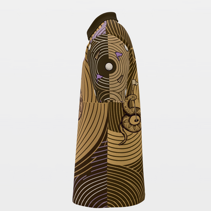 Coiled Putting Radius Golf Polo Shirt – Left product view