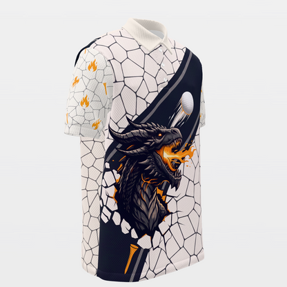 Fissure Flight Golf Polo Shirt – Front Right product view