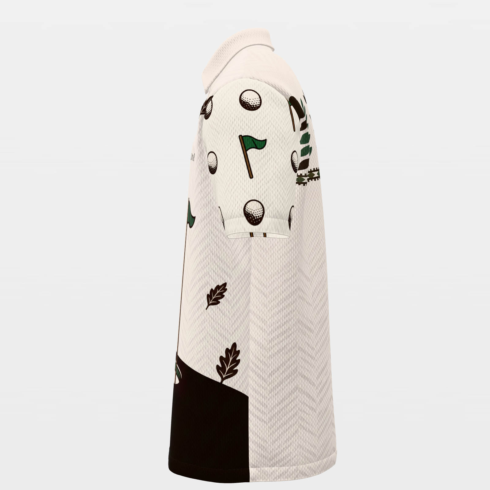 Green-Side Getaway Golf Polo Shirt – Left product view