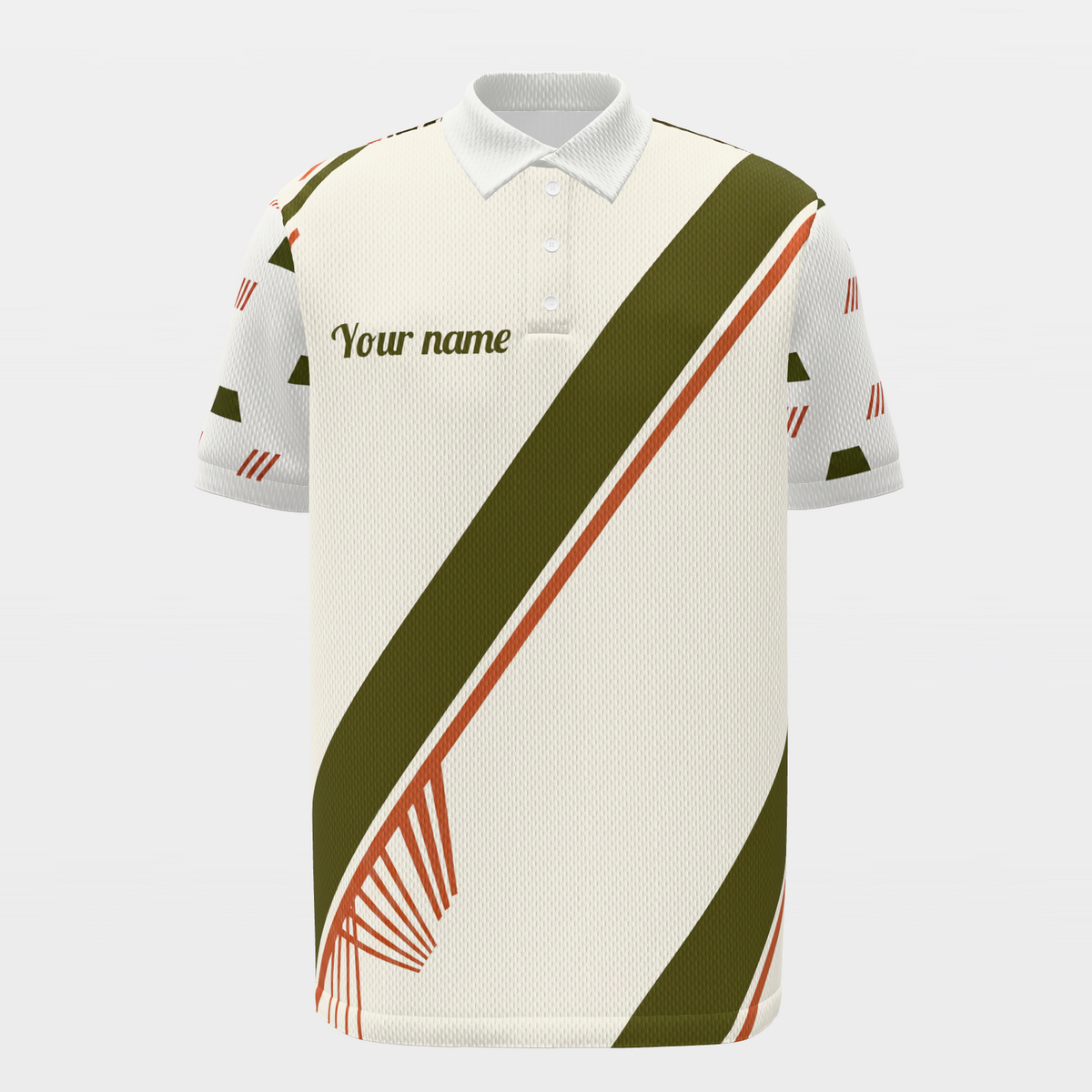 Dad by Par Tailoring Golf Polo Shirt – Front product view