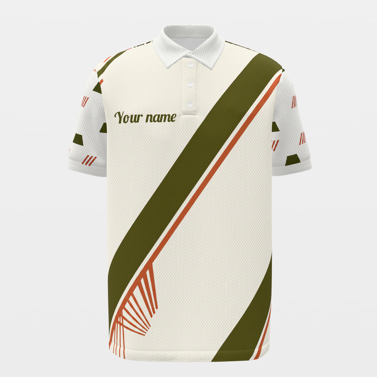 Dad by Par Tailoring Golf Polo Shirt – Front product view