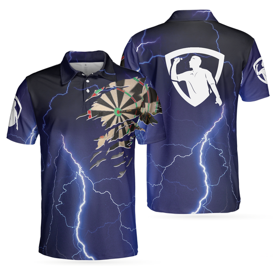 Thunder Darts Button Polo