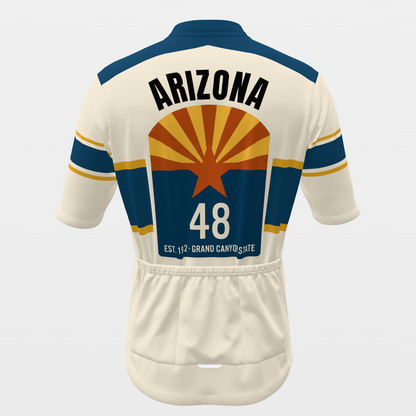 Arizona Grand Canyon Heritage Badge Cycling Jersey – Back view