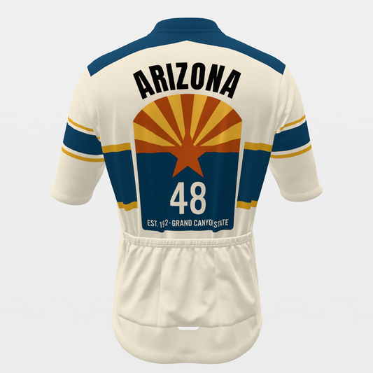 Arizona Grand Canyon Heritage Badge Cycling Jersey – Back view