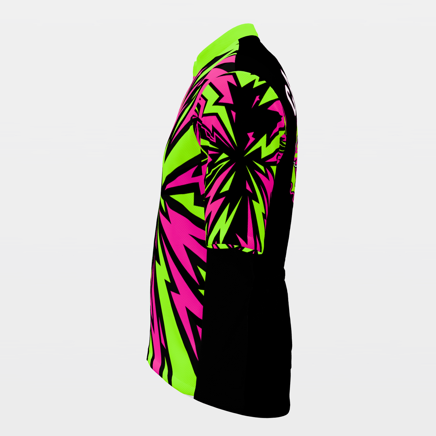 California 80s Fluoro Cycling Jersey – Left product view