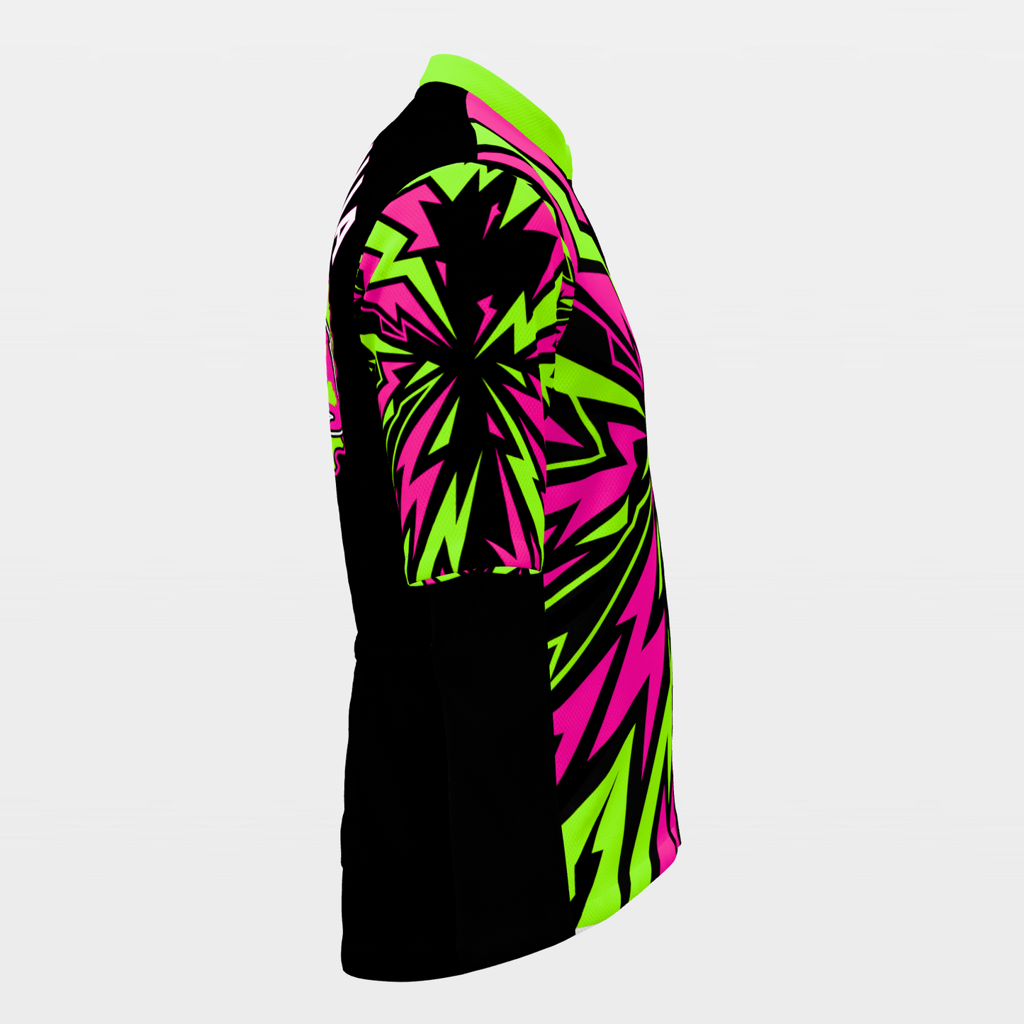 California 80s Fluoro Cycling Jersey – Right product view