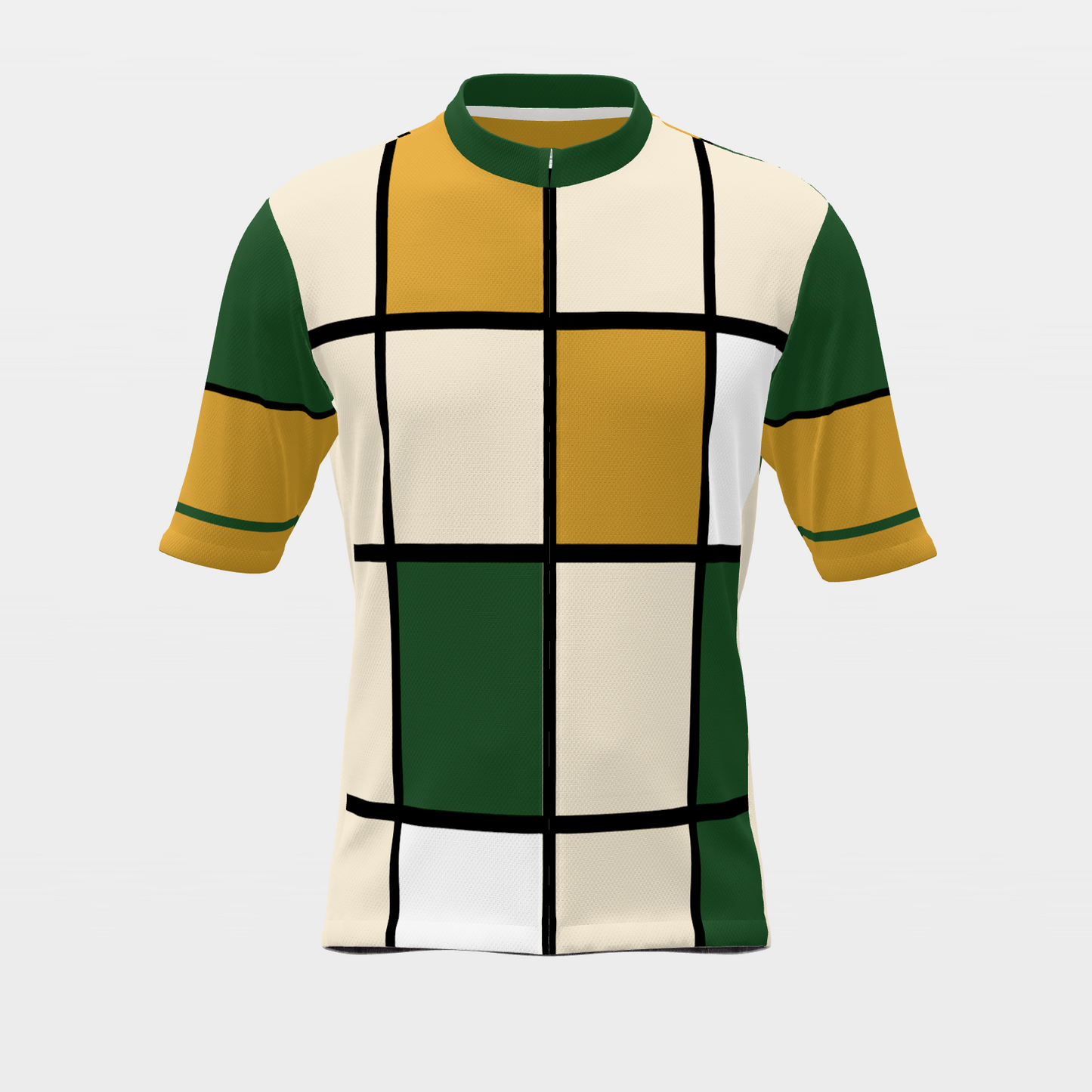 CALIFORNIA · 80s Mondrian color-block — retro state jersey – Front view