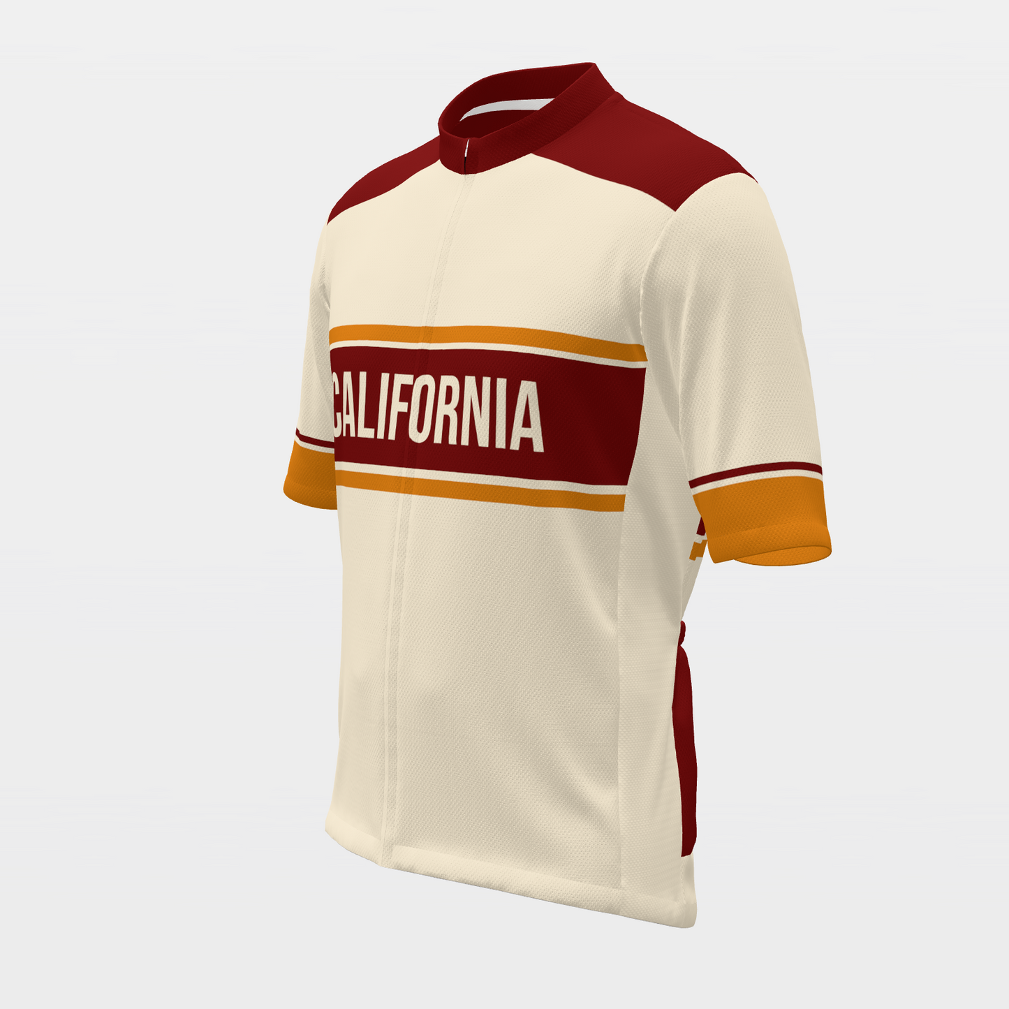 California Bear Republic Heritage Badge Cycling Jersey – Front Left view
