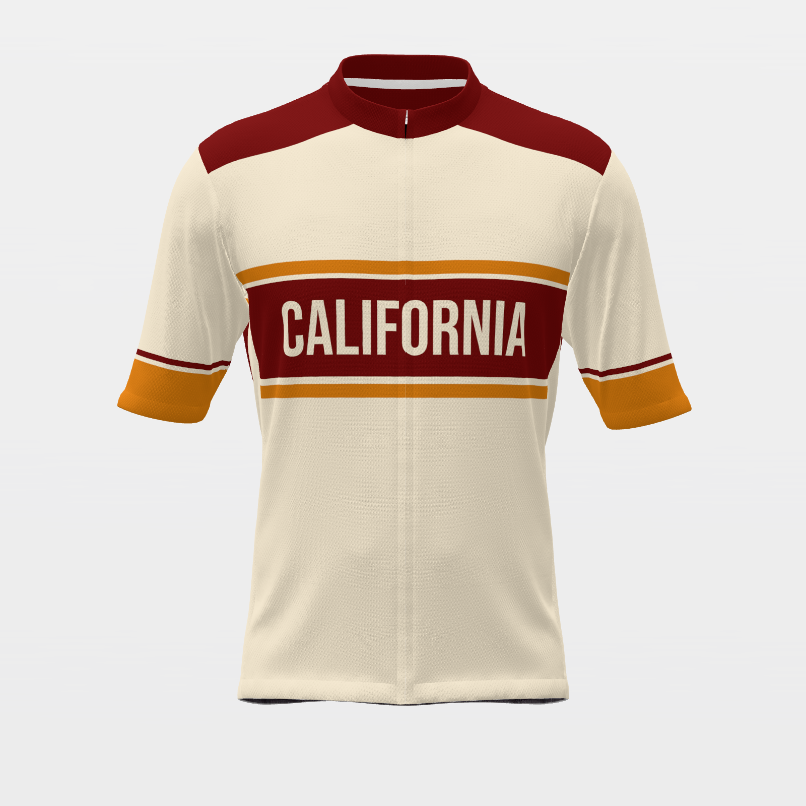 California Bear Republic Heritage Badge Cycling Jersey – Front view