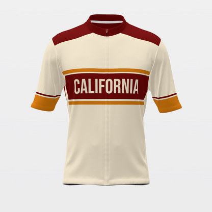 California Bear Republic Heritage Badge Cycling Jersey – Front view
