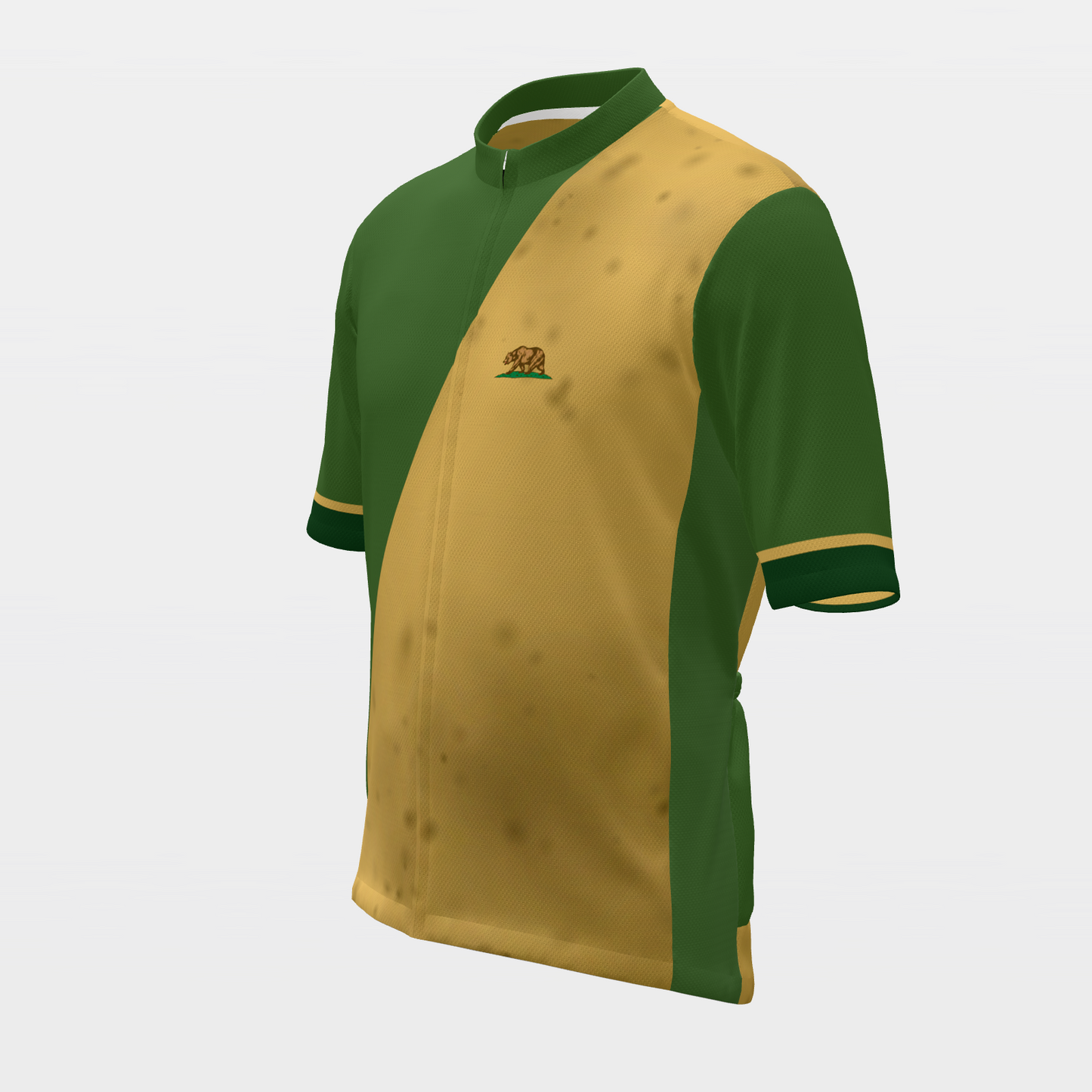 CALIFORNIA · Belgian kermesse — retro state jersey – Front Left view
