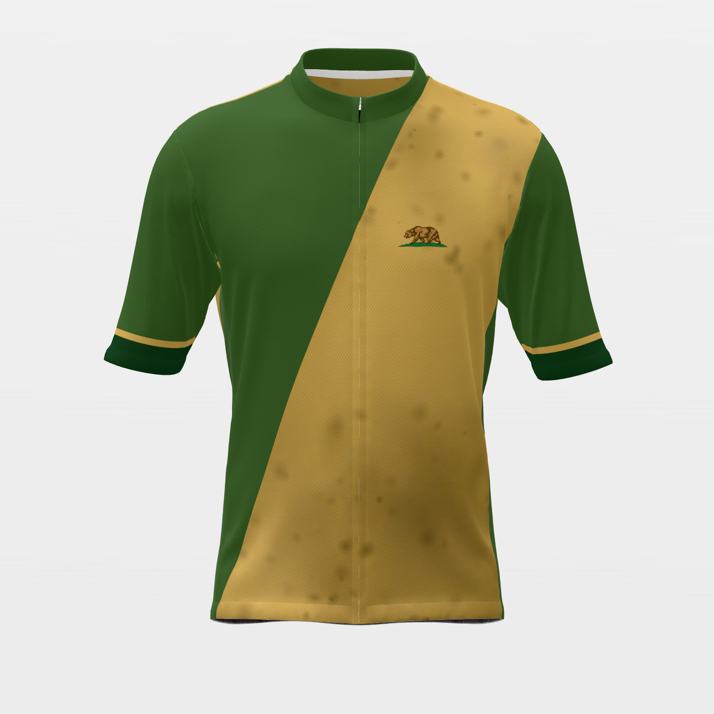 CALIFORNIA · Belgian kermesse — retro state jersey – Front view
