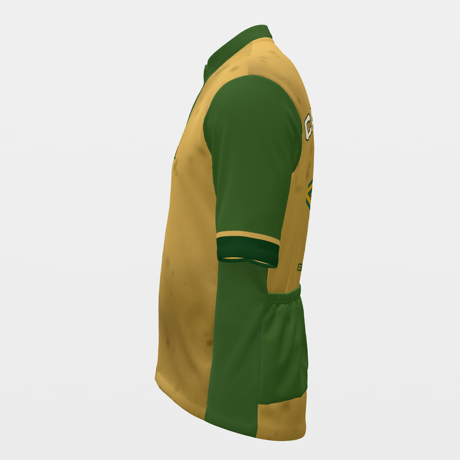 CALIFORNIA · Belgian kermesse — retro state jersey – Left view