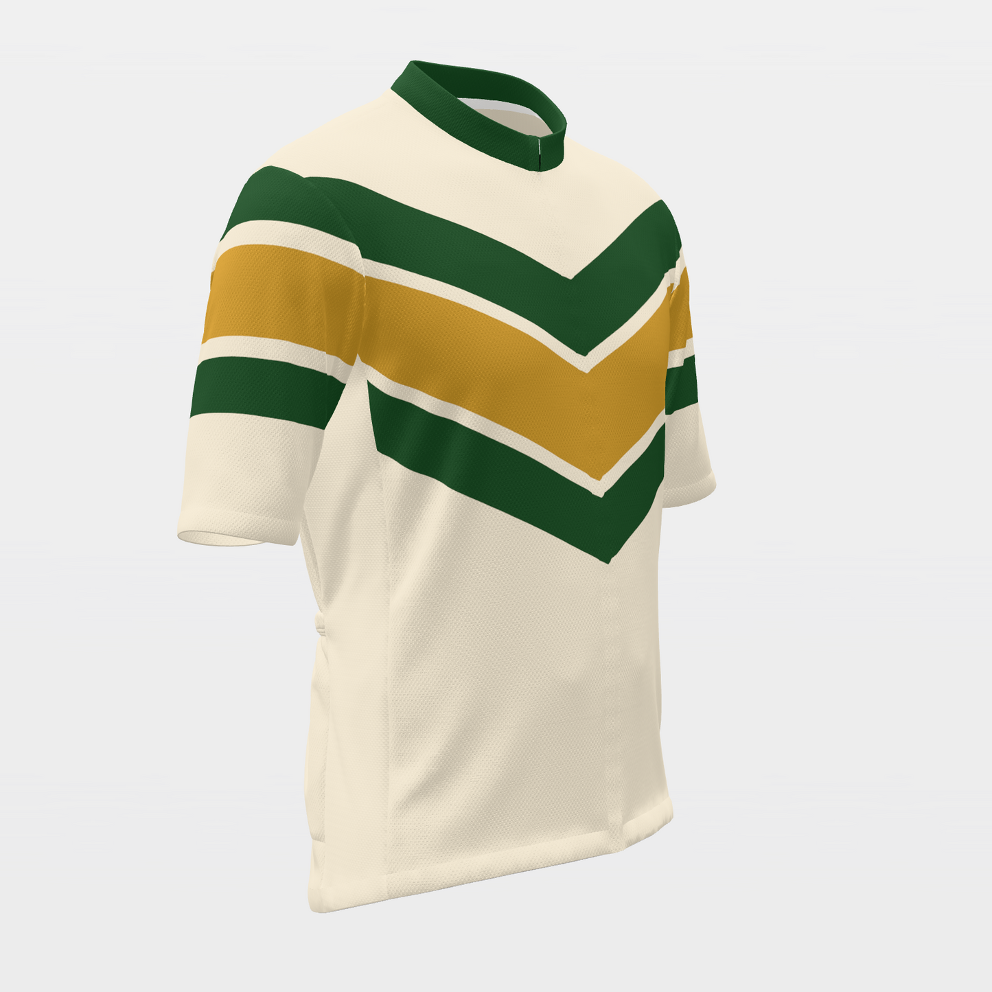 California Grizzly — 70s Brooklyn-chevron retro jersey – Front Right view