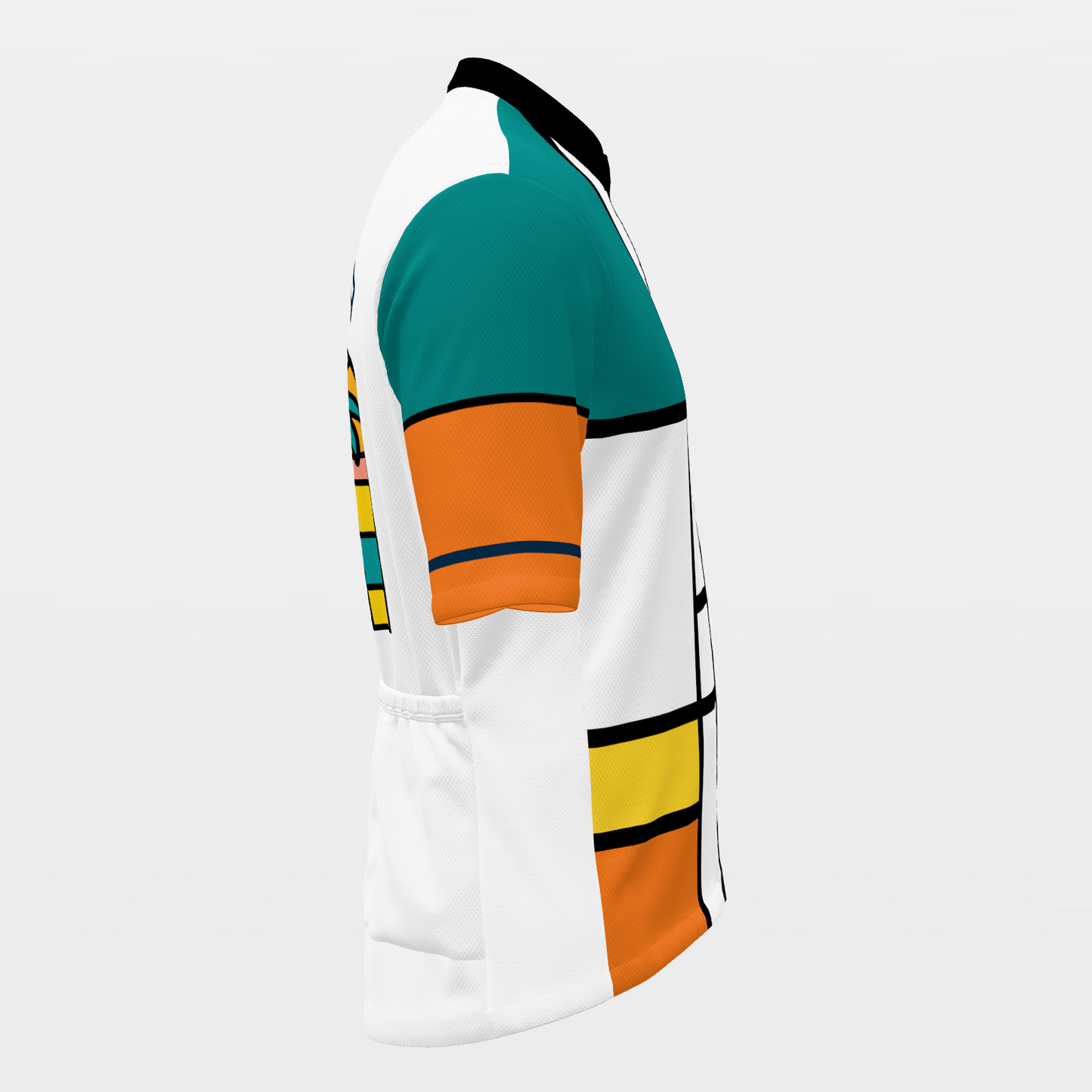 FLORIDA · 80s Mondrian color-block — retro state jersey – Right view