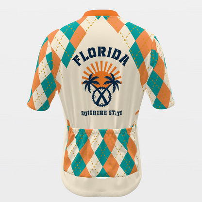 FLORIDA · 80s argyle — retro state jersey – Back view