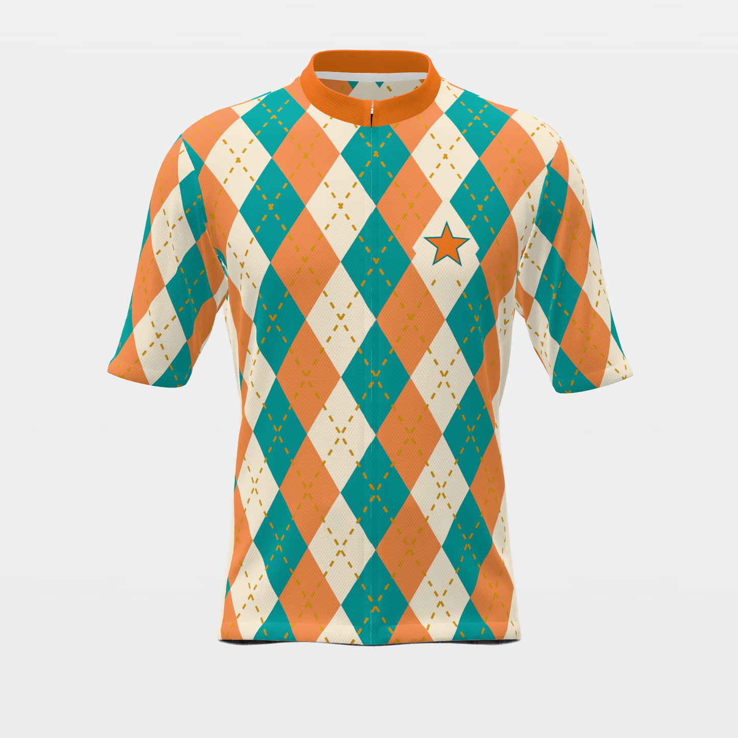 FLORIDA · 80s argyle — retro state jersey – Front view
