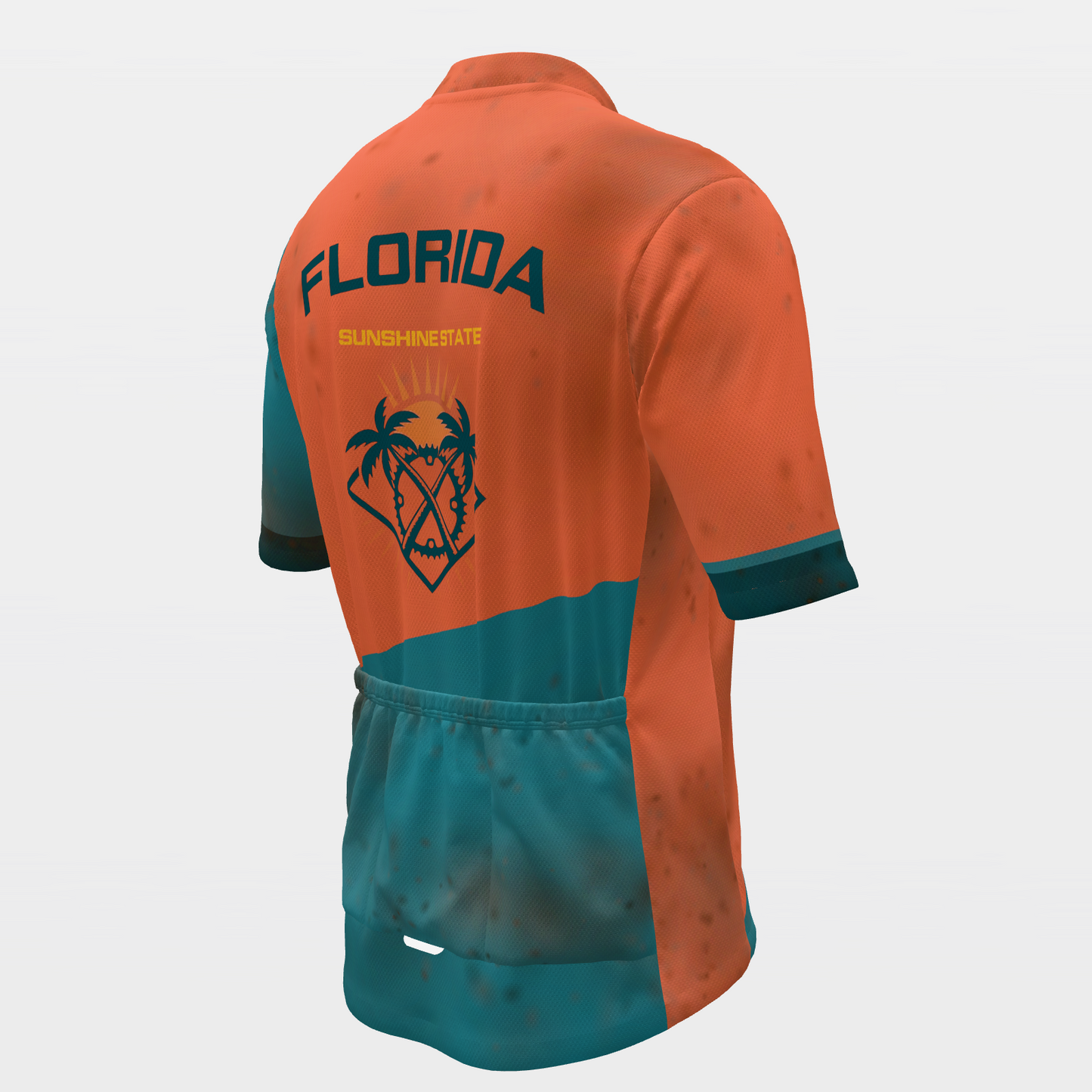 FLORIDA · Belgian kermesse — retro state jersey – Back Right view