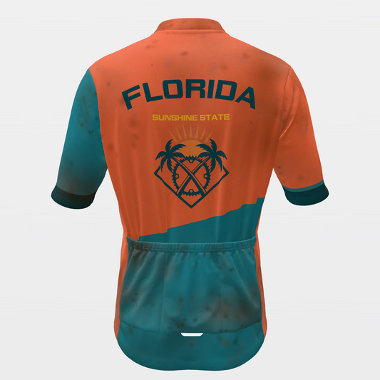 FLORIDA · Belgian kermesse — retro state jersey – Back view