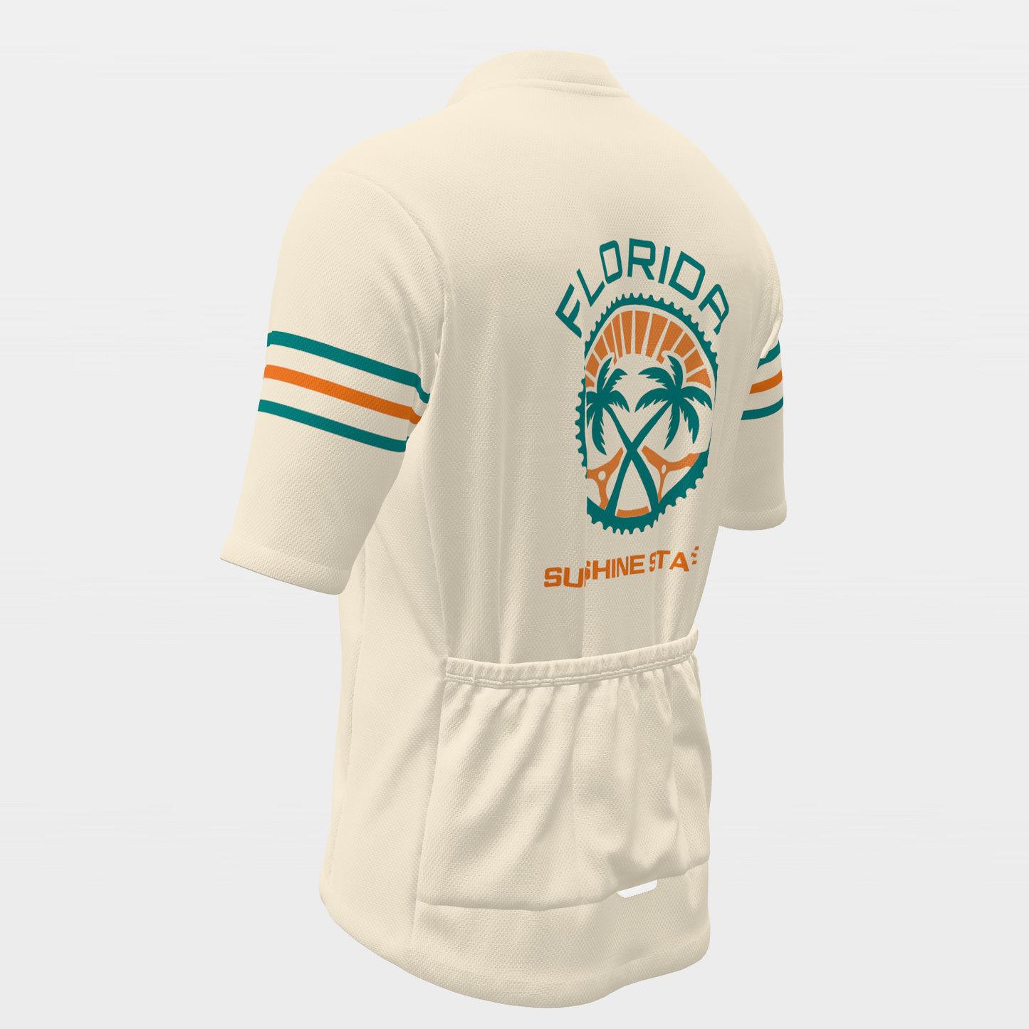 FLORIDA · British club-stripe — retro state jersey – Back Left view