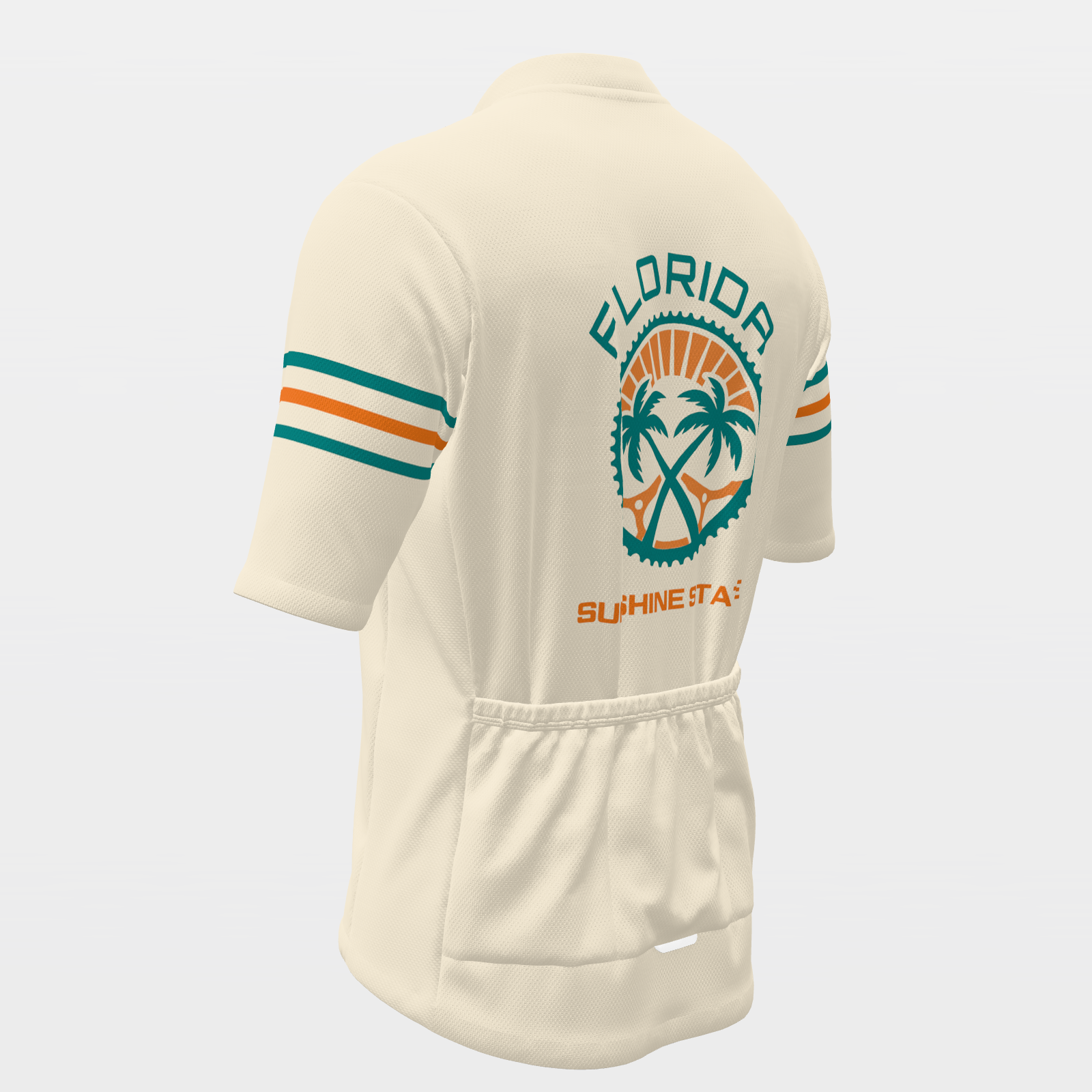 FLORIDA · British club-stripe — retro state jersey – Back Left view