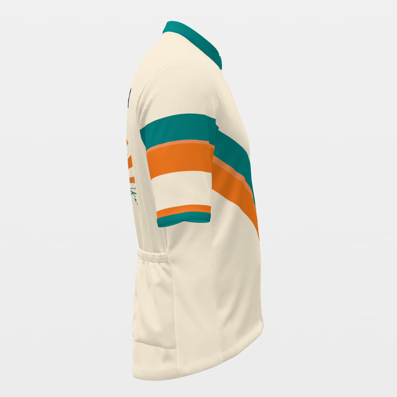 Florida Sunshine — 70s Brooklyn-chevron retro jersey – Right view