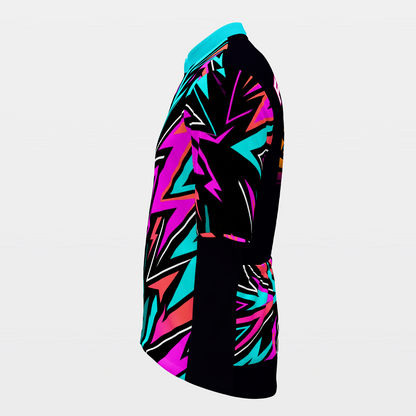 Florida Neon 80s Cycling Jersey – Left product view