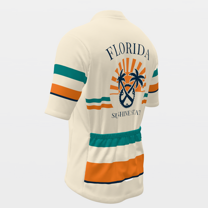 FLORIDA · 70s–80s stacked-band — retro state jersey – Back Left view