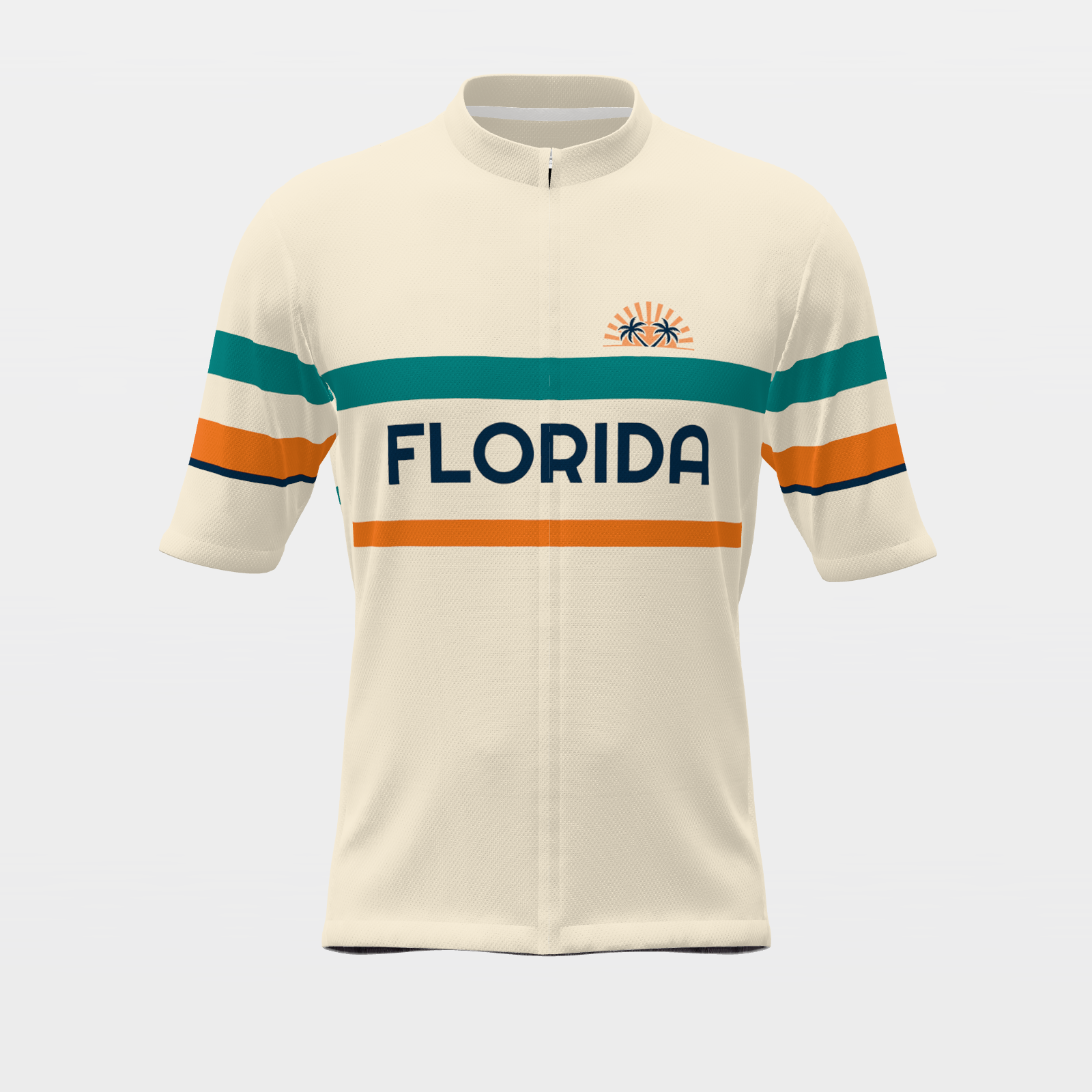 FLORIDA · 70s–80s stacked-band — retro state jersey – Front view