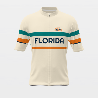 FLORIDA · 70s–80s stacked-band — retro state jersey – Front view