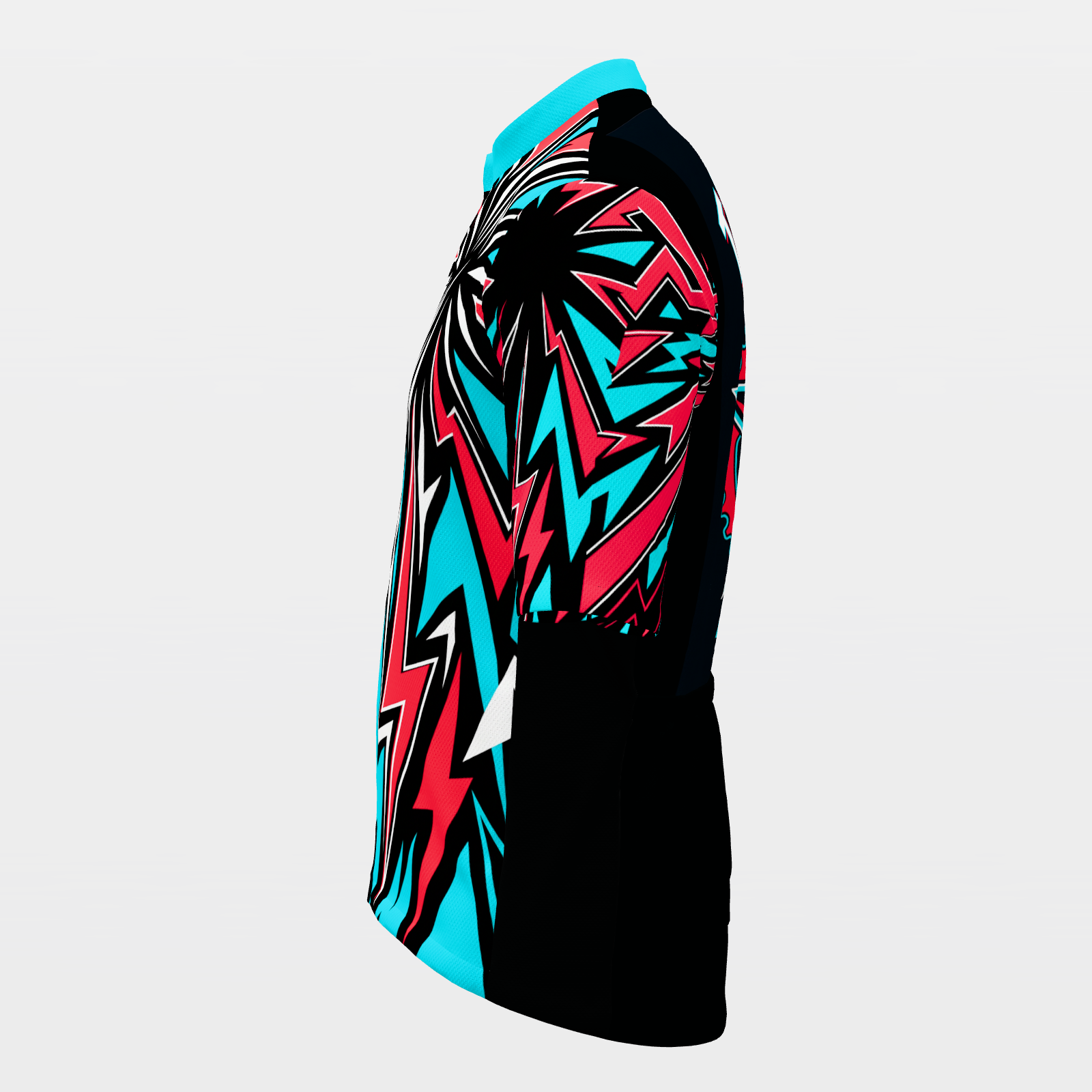 Texas 80s Fluoro Cycling Jersey – Left product view