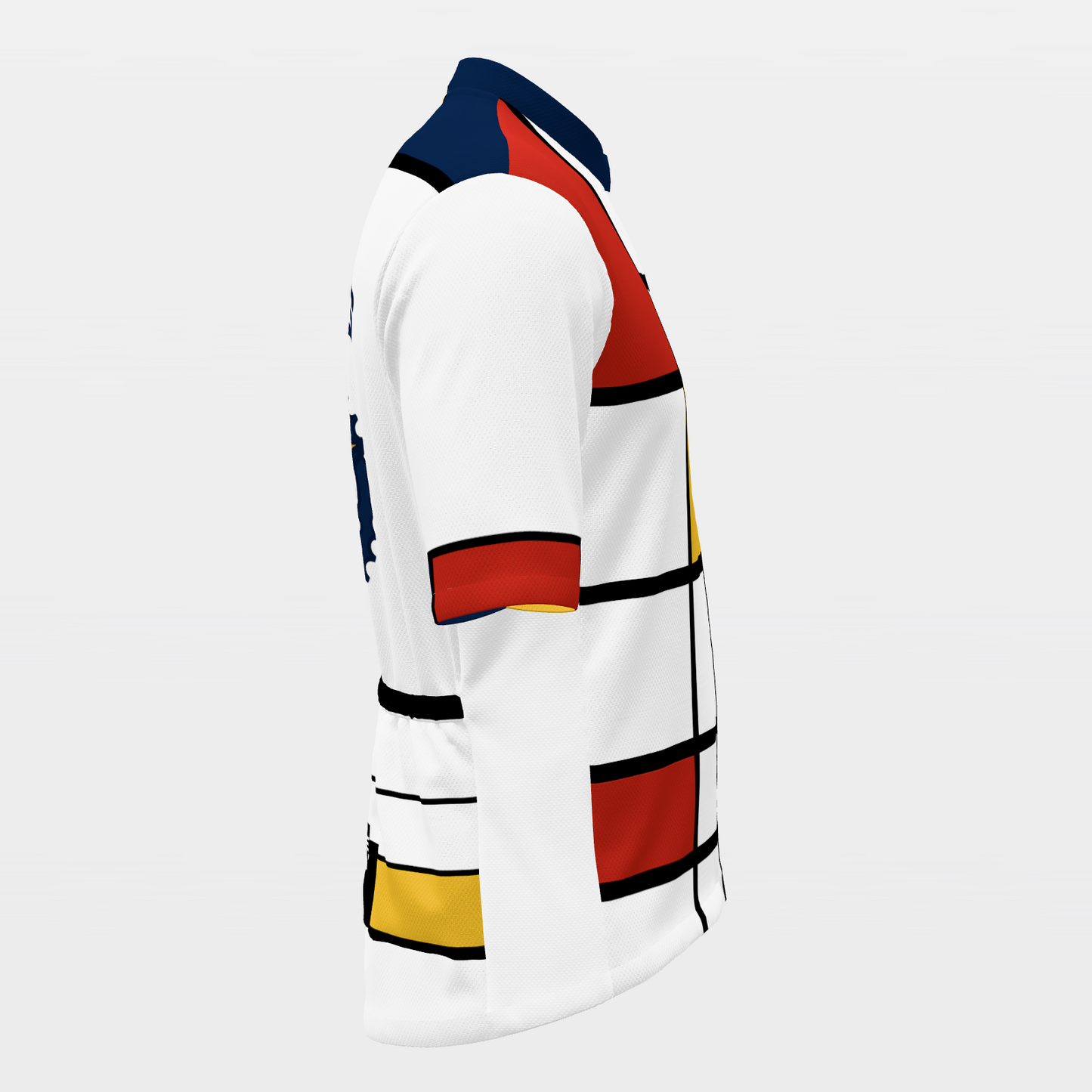 TEXAS · 80s Mondrian color-block — retro state jersey – Right view