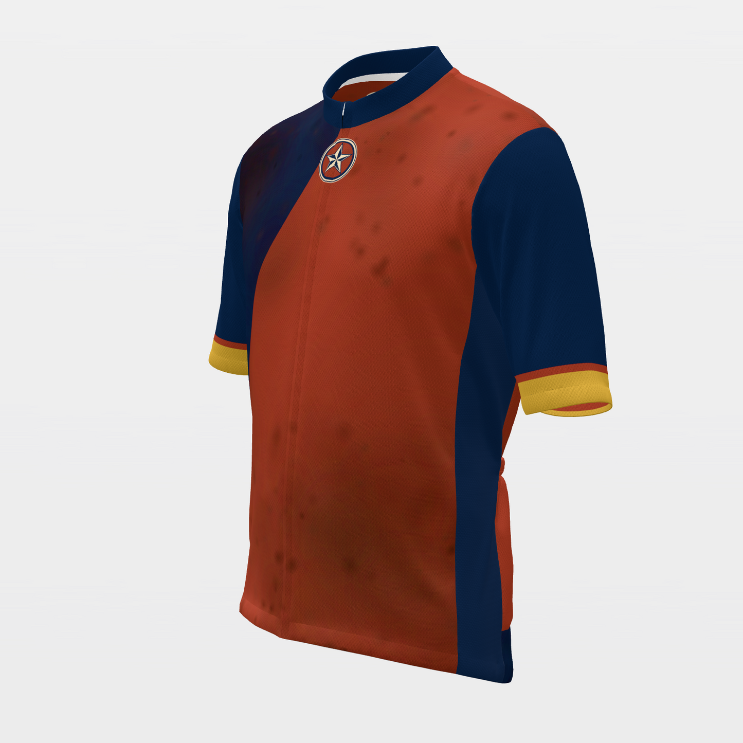 TEXAS · Belgian kermesse — retro state jersey – Front Left view