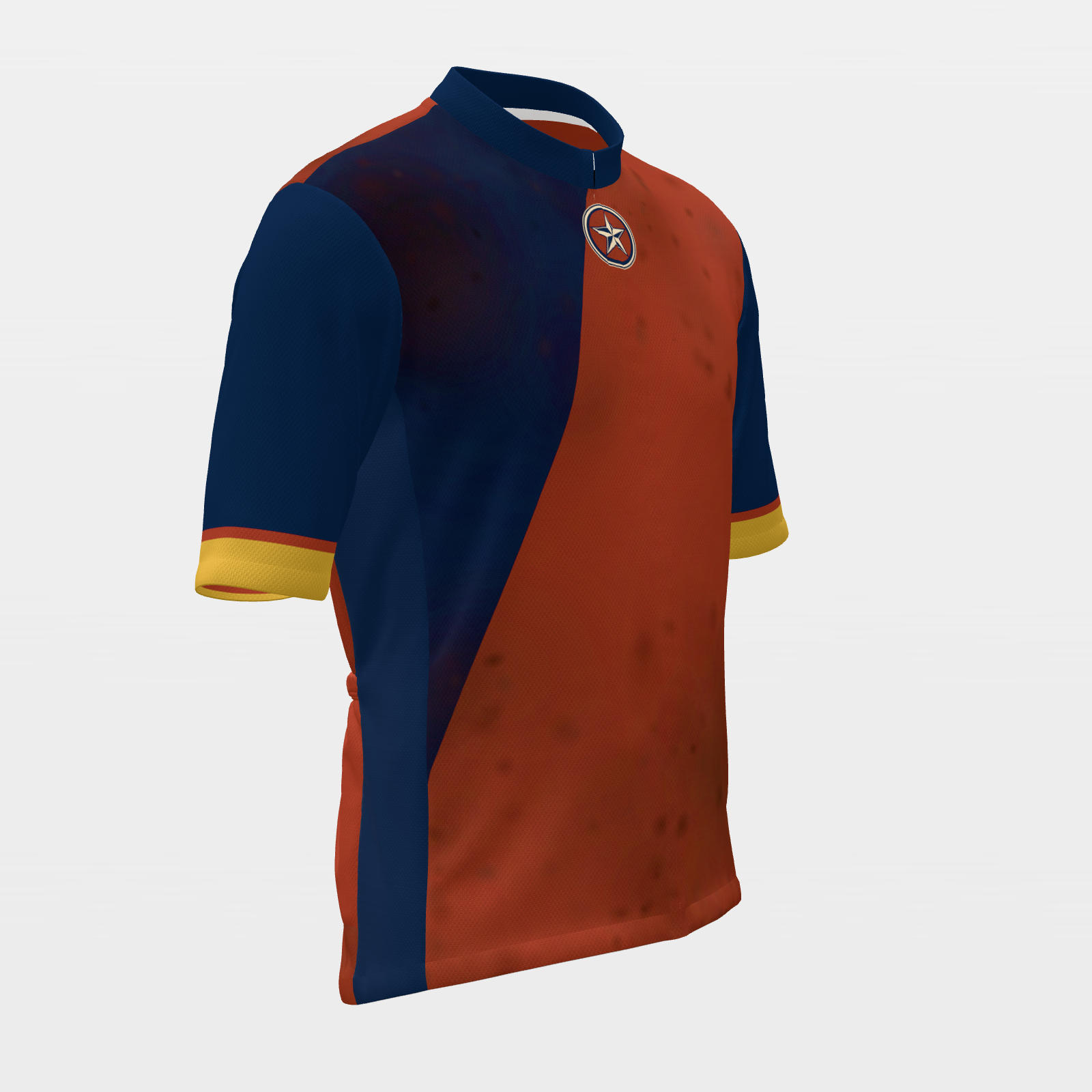 TEXAS · Belgian kermesse — retro state jersey – Front Right view