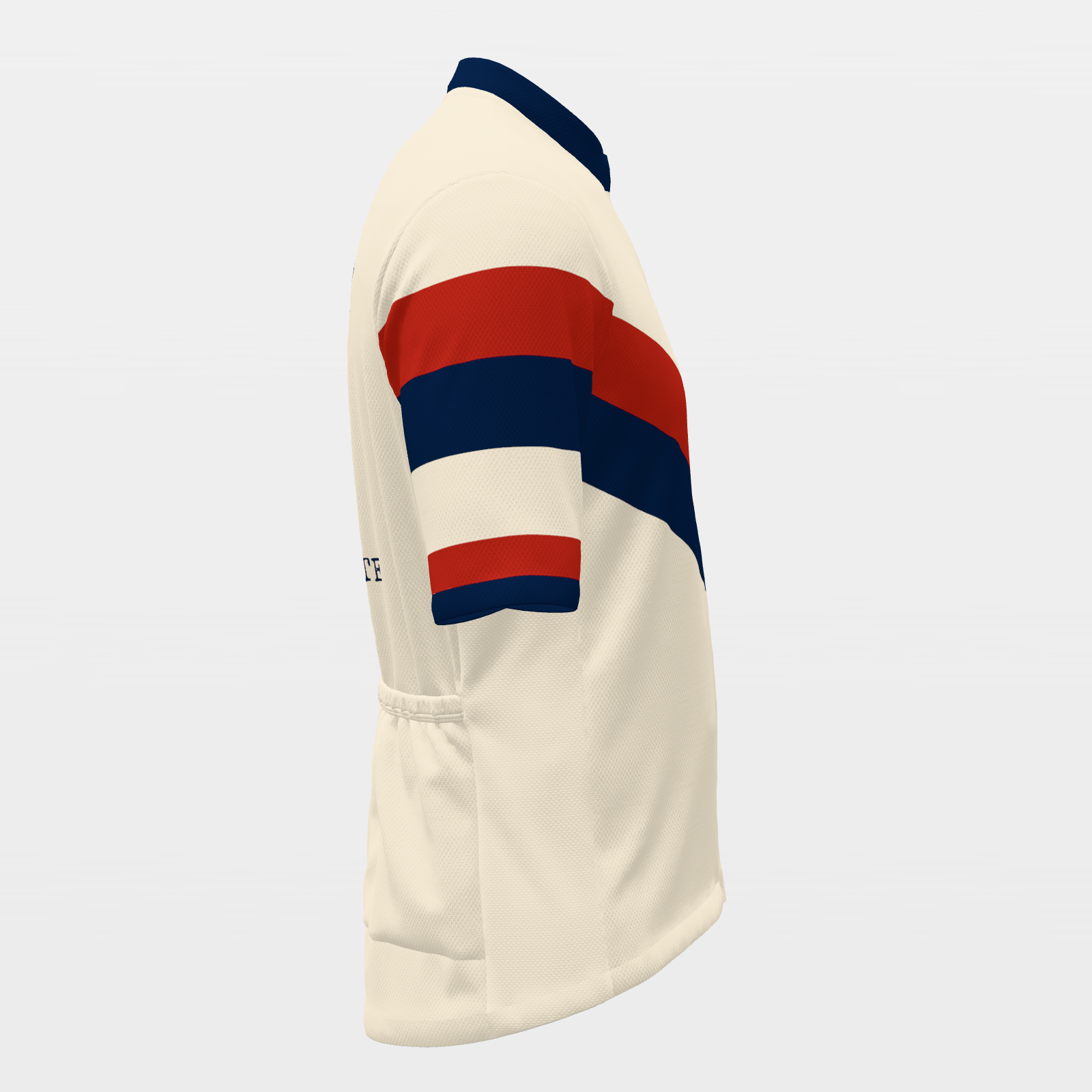 Texas Lone Star — 70s Brooklyn-chevron retro jersey – Right view