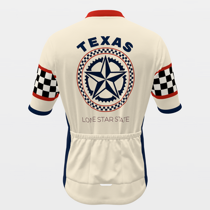 TEXAS · checkerboard classic — retro state jersey – Back view
