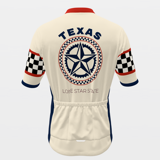 TEXAS · checkerboard classic — retro state jersey – Back view
