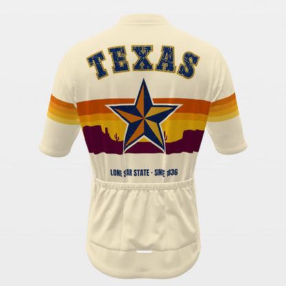West-Texas Desert Sunset Cycling Jersey – Back view