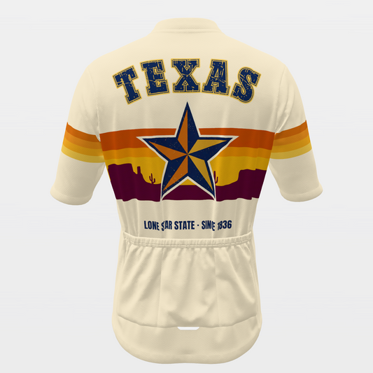 West-Texas Desert Sunset Cycling Jersey – Back view