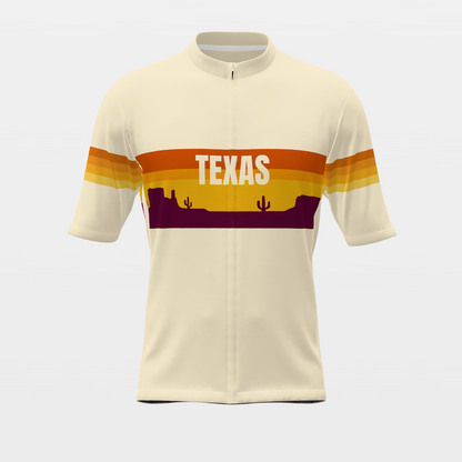 West-Texas Desert Sunset Cycling Jersey – Front view