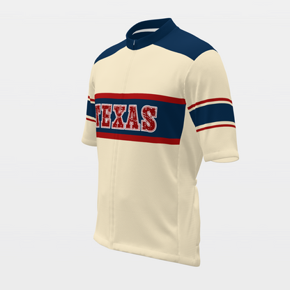 Texas Flag Heritage Cycling Jersey – Front Left view