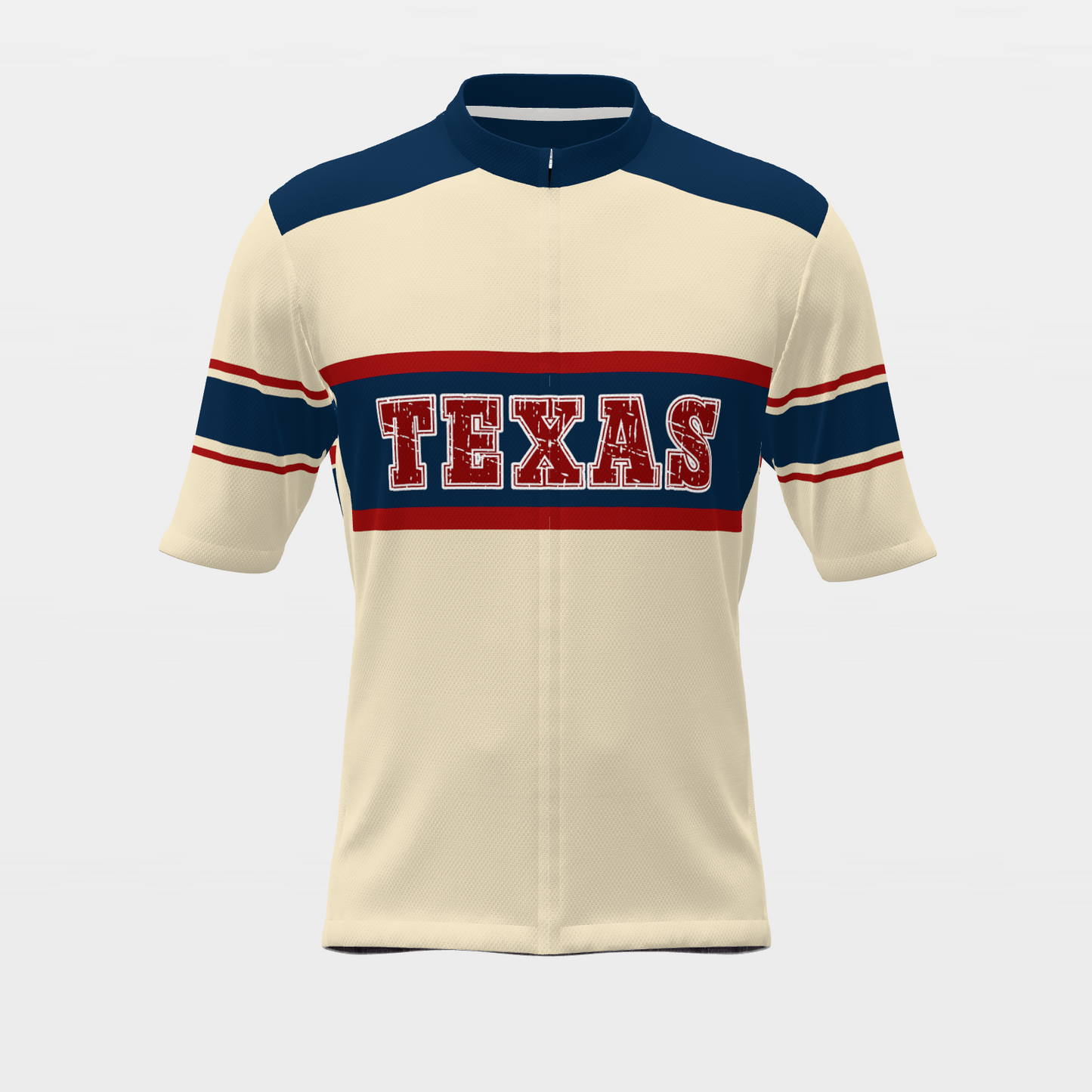 Texas Flag Heritage Cycling Jersey – Front view