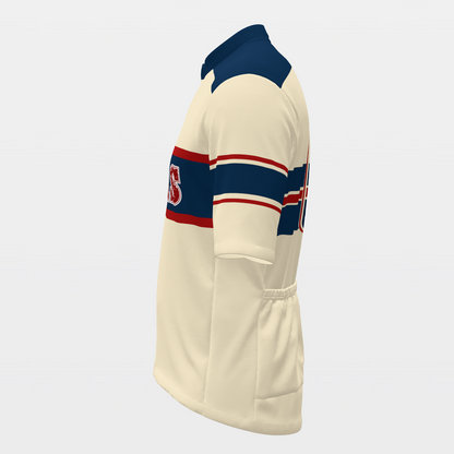 Texas Flag Heritage Cycling Jersey – Left view
