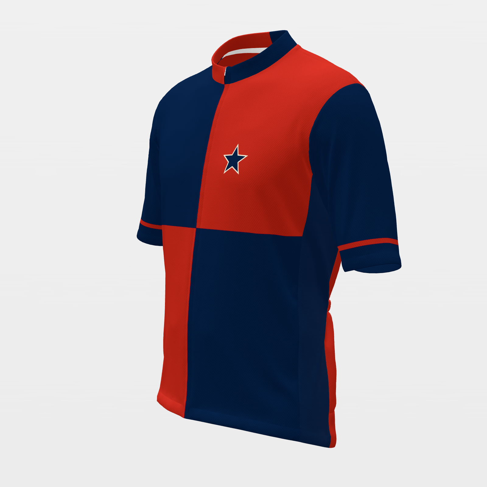 TEXAS · Japanese keirin block — retro state jersey – Front Left view
