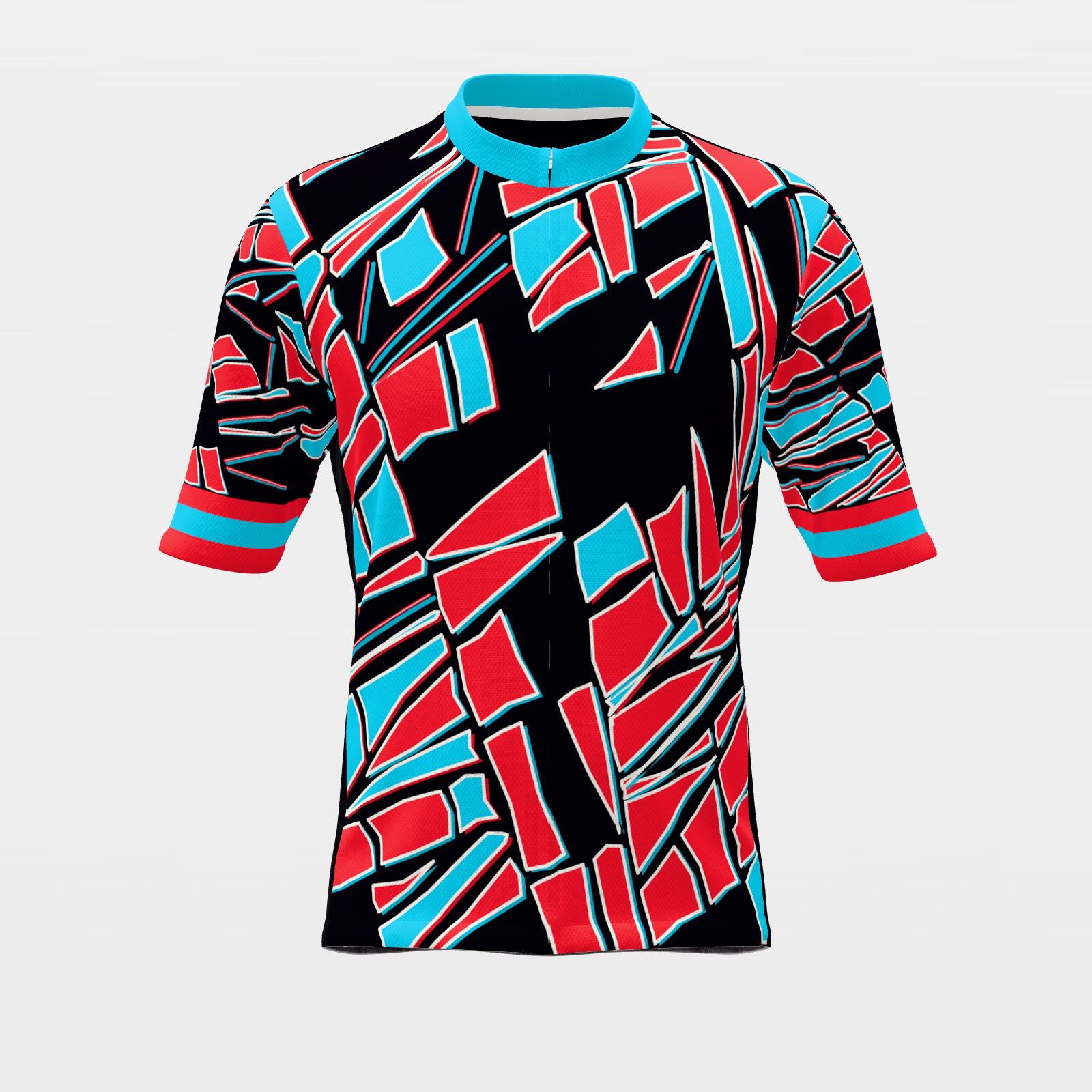 Texas Neon-80s — Memphis-shard state jersey – Front view