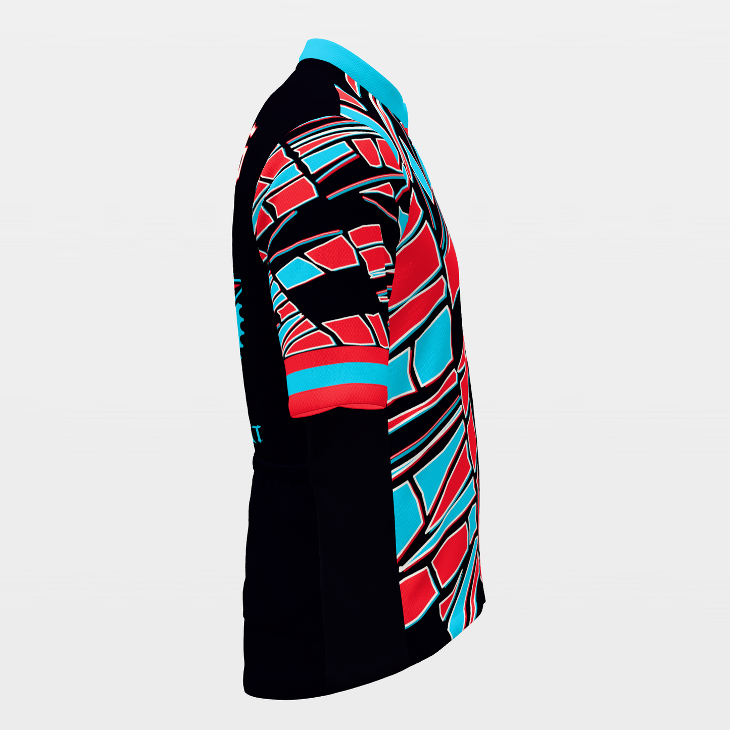Texas Neon-80s — Memphis-shard state jersey – Right view