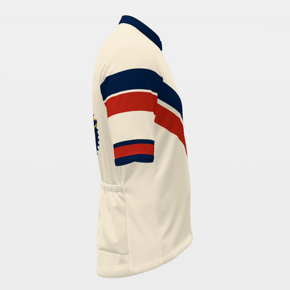 USA Americana — 70s Brooklyn-chevron retro jersey – Right view