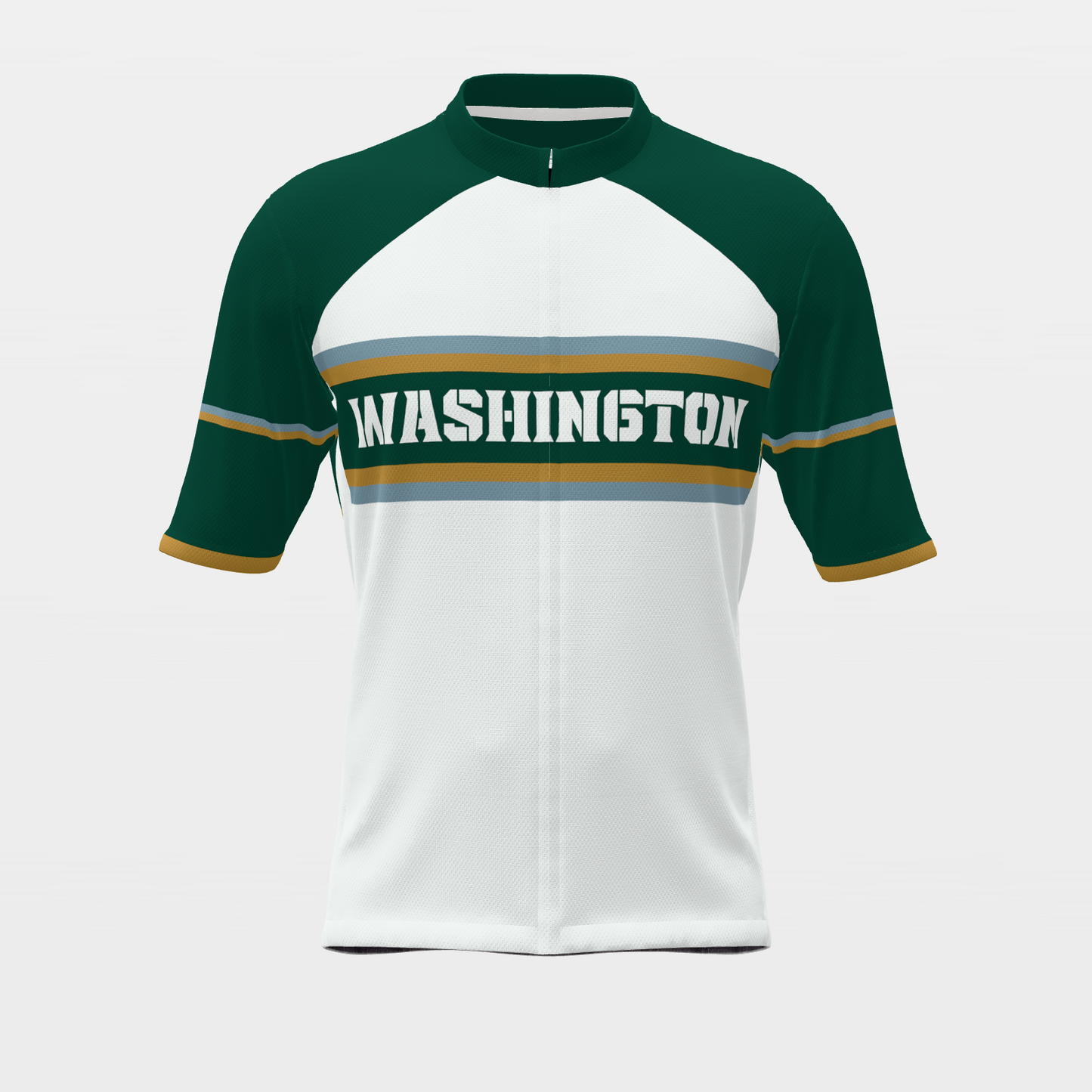 Washington Evergreen Heritage Badge Cycling Jersey – Front view